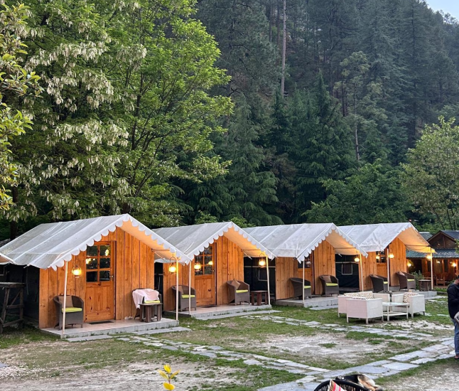 Chalo Kasol | Riverside Cottage & Tents
